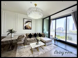 อพาร์ทเม้นท์ 2 ห้องนอน ให้เช่า ในโครงการ แชปเตอร์ เจริญนคร-ริเวอร์ไซด์, บางลำภูล่าง