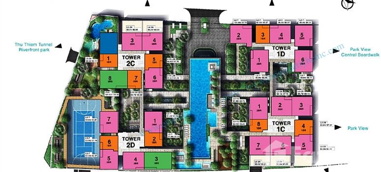 Master Plan of Empire City Thu Thiem - Photo 3