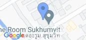 Vista del mapa of The Room Sukhumvit 64