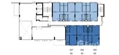 Планы этажей здания of B - Loft Lite Sukhumvit 107
