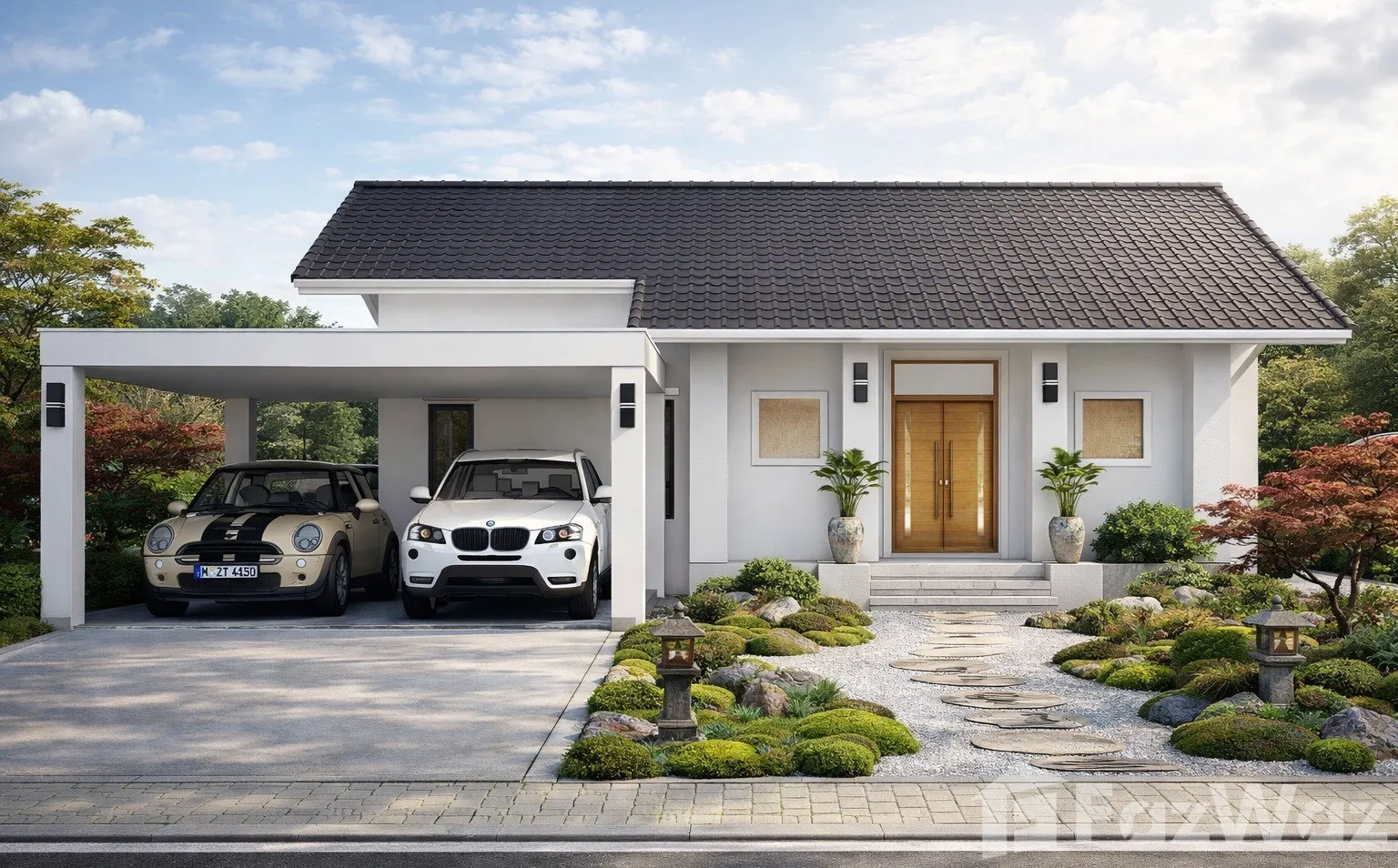 Baan Pikul | Single-Storey Contemporary Home — photo 3