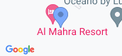 Vista del mapa of Al Mahra Resort