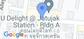 Vista del mapa of U Delight at Jatujak Station