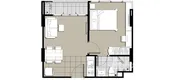 Unit Floor Plans of Metro Luxe Ratchada