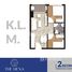 2 Schlafzimmer Appartement zu verkaufen im The Hexa condo -Unit Type L, Ruessei Kaev