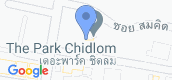 Vista del mapa of The Park Chidlom
