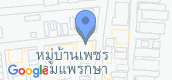 Vista del mapa of Baan Petch Ngam Phraeksa