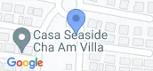 Vista del mapa of Casa Seaside Cha Am