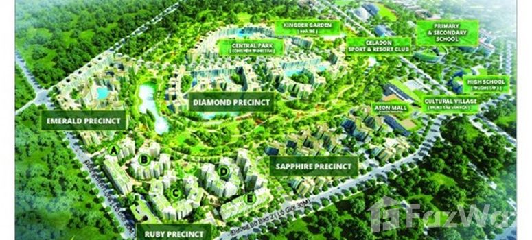 Master Plan of CHUYÊN NHẬN KÝ GỬI BÁN VÀ CHO THUÊ CĂN HỘ TẠI CELADON CITY. LH: +66 (0) 2 508 8780 GẶP VƯƠNG - Photo 1