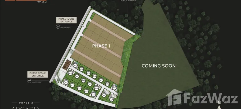 Master Plan of Manor Phuket Phase 2 Arcadia - Photo 1