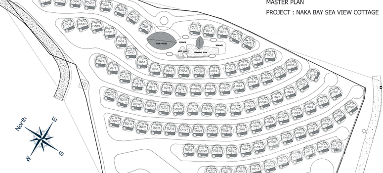 Master Plan of นาคา เบย์ ซีวิว คอทเทจ - Photo 1