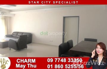 3 Bedroom Condo for rent in Star City Condo, Ahlone, Yangon in Ahlone, Yangon