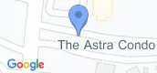 マップビュー of The Astra Condo