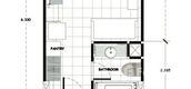 Поэтажный план квартир of Santorini