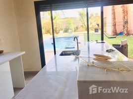 3 Bedrooms Villa for sale in Na Marrakech Medina, Marrakech Tensift Al Haouz A saisir: une belle villa à vendre toute neuve, style moderne sur 1000m² de terrain avec jardin et piscine privative sur la route d'Ourika à 17km du c