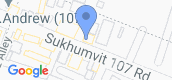 地图概览 of Voque Place Sukhumvit 107