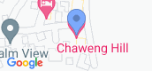 Vista del mapa of Chaweng Hill Village 