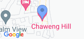 マップビュー of Chaweng Hill Village 