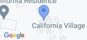 Vista del mapa of California Village