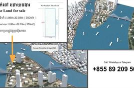 Land with N/A and N/A is available for sale in Phnom Penh, Cambodia at the CHROY CHANGVAR RIVERSIDE development
