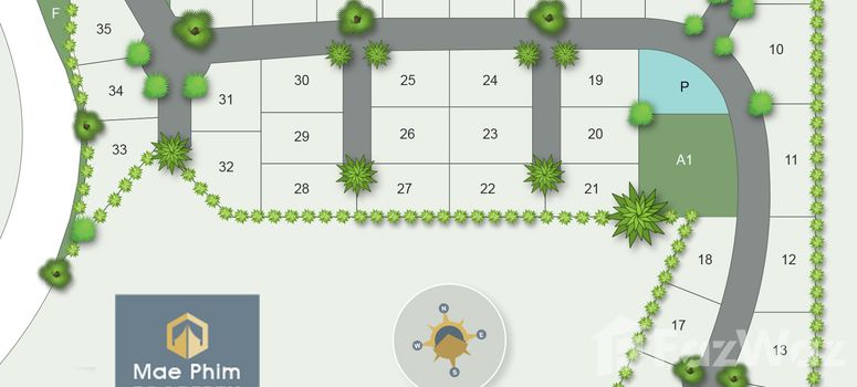Master Plan of อินดิโก้ บีช - Photo 1