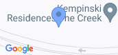 Vista del mapa of Kempinski Residences The Creek