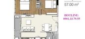 Unit Floor Plans of Apartment Florita