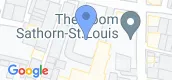 Vista del mapa of The Room Sathorn-St.Louis