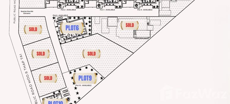 Master Plan of ซันไรซ์ หัวหิน - Photo 1
