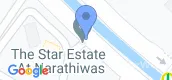 지도 보기입니다. of The Star Estate at Narathiwas