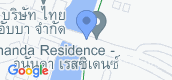 マップビュー of Ananda Residence