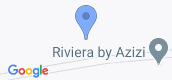 Map View of Azizi Riviera (Phase 1)