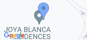 地图概览 of Joya Blanca Residences