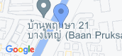 Vista del mapa of Baan Sukniwet 9 Bangyai