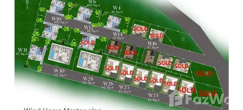 Master Plan of วินด์ โฮม - Photo 1