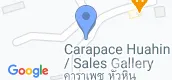 マップビュー of Carapace Hua Hin