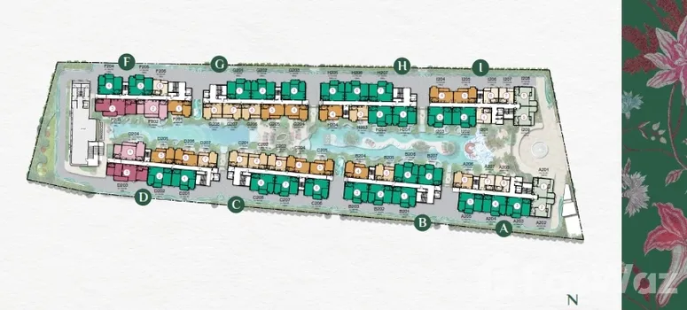 Master Plan of เดอะ ไตเติ้ล อโดรา ราไวย์ - Photo 2