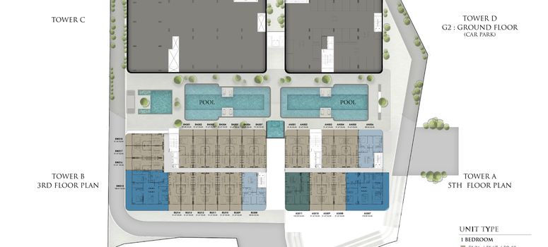 Master Plan of เอเวอร์ ไพรม์ เรสซิเดนซ์ กะรน - Photo 5