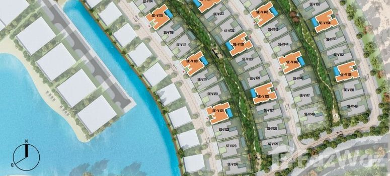 Master Plan of Sobha Hartland Villas - Phase II - Photo 1