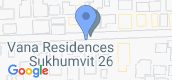 Map View of Vana Residence Sukhumvit 26