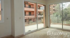 A LOUER : Appartement vide de 2 chambres avec belle terrasse dans une résidence sécurisée avec piscine à Hivernage - Marrakechの利用可能物件