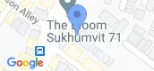 Vista del mapa of The Bloom Sukhumvit 71