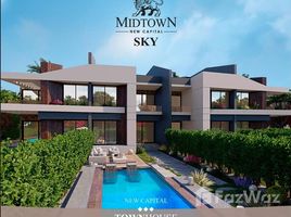 4 Schlafzimmer Reihenhaus zu verkaufen im Midtown Sky, New Capital Compounds