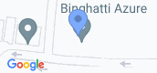 Map View of Binghatti Azure