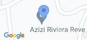 Karte ansehen of Azizi Riviera Reve