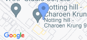Map View of Notting Hill The Exclusive CharoenKrung