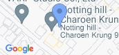 지도 보기입니다. of Notting Hill The Exclusive CharoenKrung