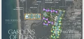 Генеральный план of Gardens of Eden - Park Residence