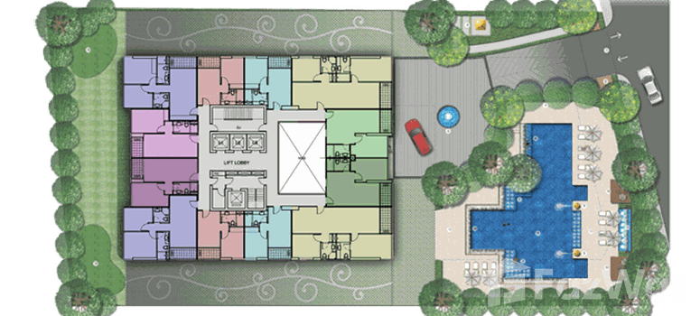 Master Plan of Sky Residences Pattaya - Photo 1