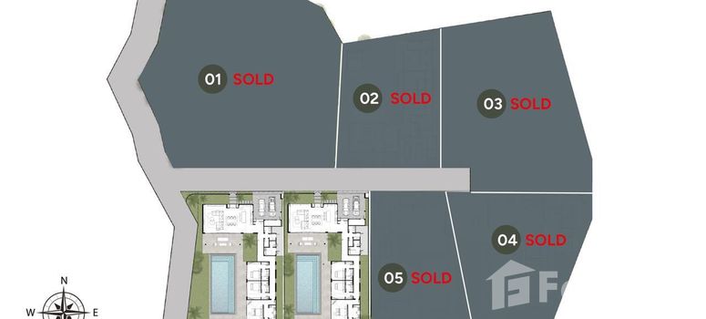 Master Plan of ปาล์ม บรีซ ลายัน วิลล่า - Photo 1